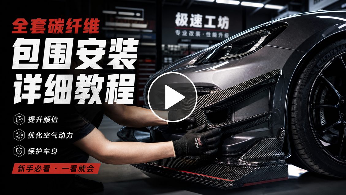 陈美娇碳纤维改装视频教程